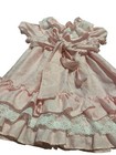 Vintage Pink Lace Ruffle Frilly Dress Toddler Dress Size 5