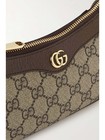 Gucci Ophidia Mini Textured Leather-trimmed Printed Coated-canvas Shoulder Bag
