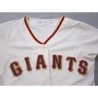 San Francisco Giants Jersey Womens Medium Cream Majestic Cool Base Made Usa Mlb