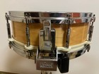 Pearl Free Floating Maple Shell Snare Drum 14x4  W  Case Made In Japan Tested