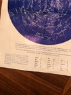 1962 The Stars The Glow Map Of Principle Stars And Constellations