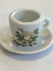 Vintage Child s Tea Set Play Dishes Cup And Saucer Yellow Flower Marked Japan