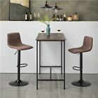 Swivel Bar Stools Set Of 2 For Kitchen Counter Adjustable Height Bar Chair Stool
