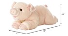 Aurora Miyoni Pig Stuffed Animal - Realistic  Lifelike Plush - 16  Long