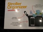 Stroller  Carriage Organizer Universal Baby Black 2 Insulated Beverage Holders