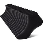  No Show Socks Men  Low Cut Ankle 6-10 Mix Of Colors-006   8 Pairs 16 Pieces   