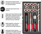 M8x1 25x11 7mmx10pcs Thread Repair Kit With 9 4mm Insert Hss Drill  Tap 