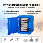 Insulated Food Pan Carrier Stackable Catering Dishbox 95qt Chafing Dish