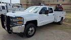 2018 Chevrolet 3500 Crew Cab 4wd 4000lb Crane Mechanics Service Truck 6 6l