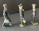 Vintage Lead Metal Toy Figures Lot Lincoln Logs Usa Jillco England