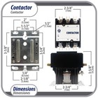 Appli Parts Apac-360240 Heavy Duty 3 Poles Contactor 60 Amp 240 Volts Coil Repla