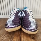 Adidas F10 F50 2011 Womens Sz 8 Purple Gum Sole Indoor Soccer Sport Shoes V22586