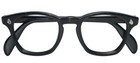 Vintage American Optical Ao 48  22 Black Eyeglasses Mid Century Modernist