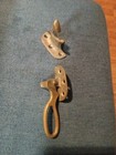 Antique Vintage Ice Box Hardware Latch Cast Brass Right Hand 