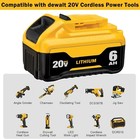 20 Pack Replacemen For Dewalt 20v 20 Volt Max 8 0ah Lithium Ion Battery Dcb206-2