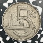 1925 Czechoslovakia 5 Korun Lot f5356