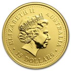 2003 Australia 1 10 Oz Gold Lunar Goat Bu  series I 