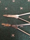 Vintage Medical Forceps Lot Of 2 Usa Great Usable Condition Unique Design Rare