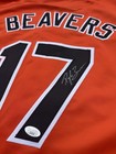 Orioles Dylan Beavers Signed Auto Jersey Jsa Cert Autographed 1st Rd Pick