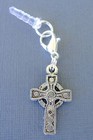 Cross Cell Phone Charm Anti Dust Proof Plug Ear Cap Jack S84