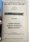 Mummenschanz New Show Playbill Helen Hayes Theatre Opening Night June 19  1986
