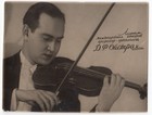 Russian Violinist Violist Conductor David Oistrakh Original Antique Photo Card