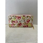 Loungefly Disney Beauty   The Beast Belle Mrs Potts Rose Floral Wallet Zip Euc