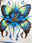Authentic Eddie Vedder 2011 Us Tour Silkscreen Concert Poster Signed Jeff Soto
