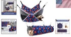Ferret Rat Hammock Set Guinea Pig Hideout Bed soft Hamster Toys Hanging Tunne   