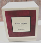 Hotel Lobby Brand 9 75 Oz 100  Soy Wax Candle  napa Valley  Fresh Scent