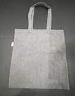 New   Unused - Chase Bank Blue Logo - Promotional Gray Cotton Tote Bag