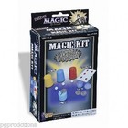 Beginner Magic Kit Set Magician 20 Tricks Coin Quarter Box Cups   Balls Card  1 