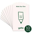 Yoto Make Your Own Cards Pack Of 10 Blank Audio Cards New 