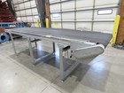 Habasit 38 x 11  6  Slider Bed Conveyor 33 5 w Grip Belt 220v 3ph 5fpm