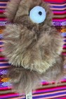 Baby Alpaca Brown Teddy Bear 12  Handmade In Peru Soft Fur New