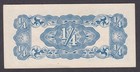  unc  1942 Burma 1 4 Rupee P-12a Block-be  a01-1 