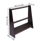 Pool Stick Holder Floor Stand 10 Pool Cue Rack For Billiard Room Or Club