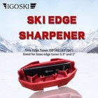 Ski Edge Bevel Tuning Wax Kit With Sharpener  Diamonds  Gummi Stone