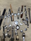 Huge Watch Lot For Parts Or Fix  Over 25 Watches  Timex  Fossil  Caravelle 