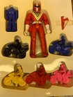 Vintage Rare Power Rangers Five Machine Set