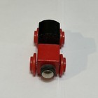 Brio Wooden Railway Red Train Car Very Good Condition Vintage 1980s