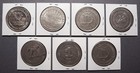 Usa  Vintage  1 Casino Gaming Tokens  All 37mm Dia  1970 s  80 s  Lot Of 7