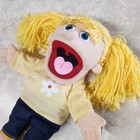 Silly Puppets Katie Peach Girl Full Body Ventriloquist Pretend Play Doll Toy 14 