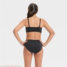 Girls  Seaside Shine Solid Bikini Set - Art Class Black S  see Deal    