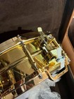 Ludwig 5 X 14  Rare Vintage Brass Millennium Snare  W  Ludwig Case    92 Of 100