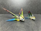 Bandai Aqua Mothra Sofubi 9  Soft Vinyl Figure Set Of 2 Godzilla 1997