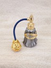 Vintage Pewter Thimble Perfume Bottle Collectible G j Martin Kk 1985 Usa Sewing