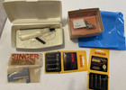 Vtg Singer Sewing Machine Accessories  Box  Smooth   Even Feed Sewing Mach Foot