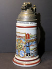  5l German Regimental Lithophane Stein  pioneer Battaillon 1911-1913 