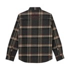 Indian Motorcycle Men s Newark Plaid Shirt  Gray   2865733